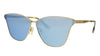 McQ  Gold Cateye Sunglasses