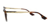 McQ MQ0069S-002 Havana Round Sunglasses