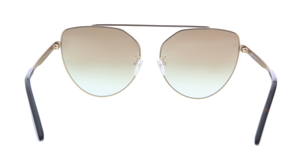 McQ MQ0075S-003 Gold Cateye Sunglasses