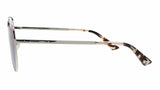 McQ MQ0157S-004 Silver Aviator Sunglasses