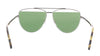 McQ MQ0157S-005 Silver Aviator Sunglasses