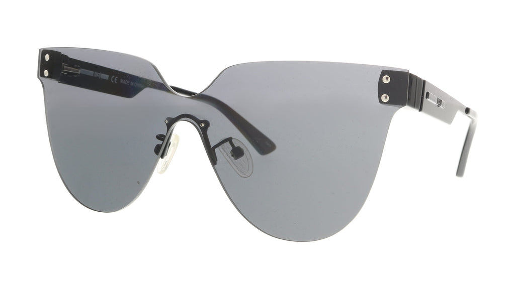 McQ  Black Modified Cateye Sunglasses