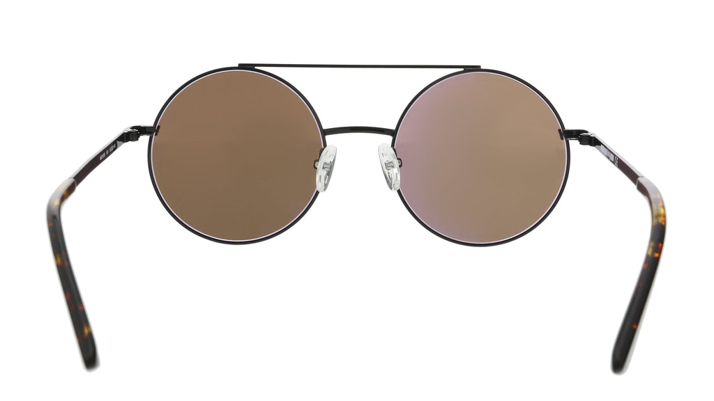 McQ MQ0138S-001 Black Round Sunglasses