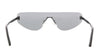 McQ MQ0221S-001 Black Rimless Sunglasses