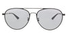 McQ MQ0246SA-001 Black Aviator Sunglasses