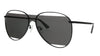 McQ  Black Aviator Sunglasses