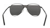 McQ MQ0196S-001 Black Aviator Sunglasses