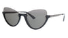 McQ  Black Cateye Sunglasses