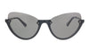 McQ MQ0201S-001 Black Cateye Sunglasses