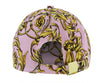 Versace Jeans Couture Pink Gold  Baroque Print Baseball Cap-One Size