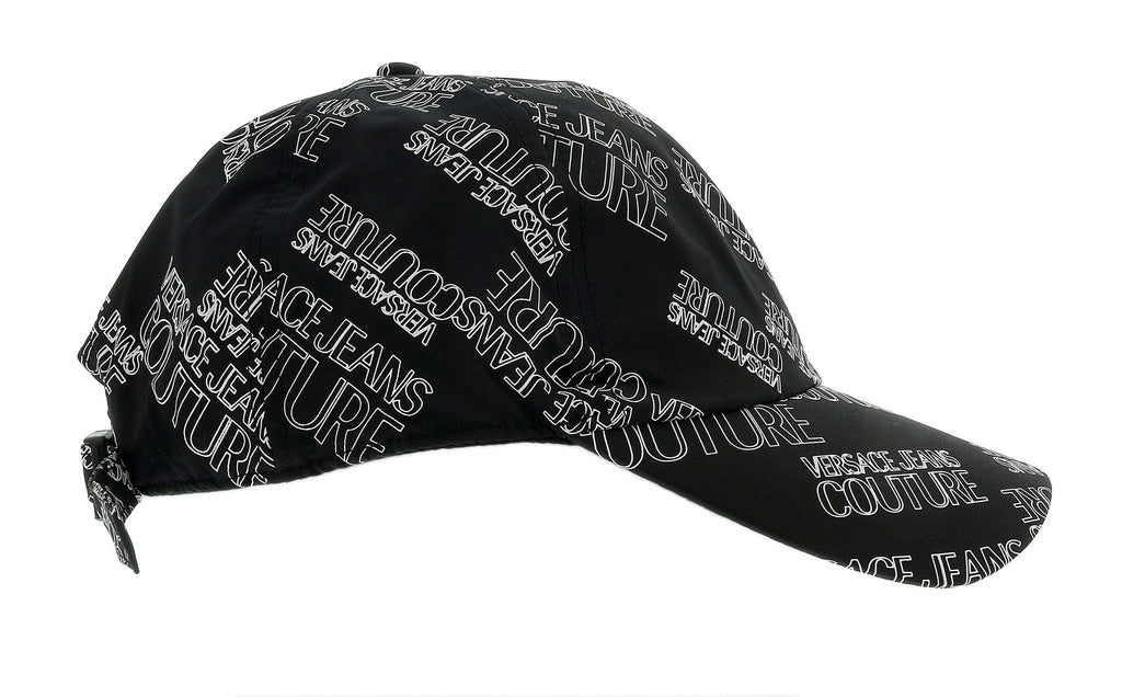 Versace Jeans Couture Black  Signature Baseball Cap-One Size