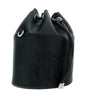 Versace Jeans Couture Black Structured Small Bucket Bag