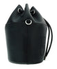 Versace Jeans Couture Black Structured Small Bucket Bag