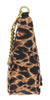 Versace Jeans Couture Animal Print Small Boho Nylon Shoulder Bag with Coin Purse