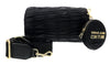 Versace Jeans Couture Black Small Pouch Nylon Crossbody  Bag with Coin Purse