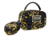 Versace Jeans Couture Black/Gold  Small  Nylon Shoulder Bag with Coin Purse