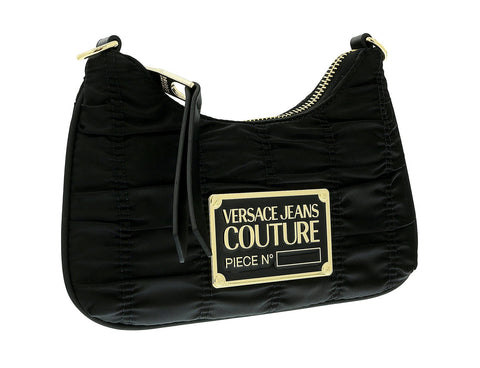 Versace jeans couture black large handbag