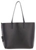 Versace Jeans Couture Black Animal Print Reversible Signature Shopper Tote Bag