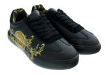 Versace Jeans Couture Black/Gold Athletic Medusa Fashion Court Sneakers -6