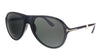 Tom Ford   Shiny Black Pilot Navigator Sunglasses