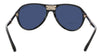 Tom Ford FT0381 01R Dalton  Shiny Black Pilot Navigator Sunglasses