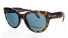 Tom Ford   Dark Havana Classic Round Sunglasses