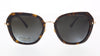 Tom Ford FT0792 52H Kenyan   Dark Havana Geometric Round Sunglasses