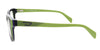 Diesel DL5079 Dark Green Modified Square Eyeglasses