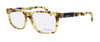 Diesel  Blonde Havana Modified Square Eyeglasses