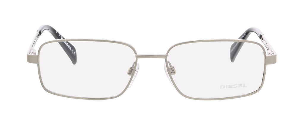 Diesel DL5109 Shiny Palladium Rectangular Eyeglasses