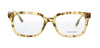 Diesel DL5111 Blonde Havana Modified Square Eyeglasses