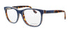 Diesel  Denim/Blonde Havana Modified Square Eyeglasses