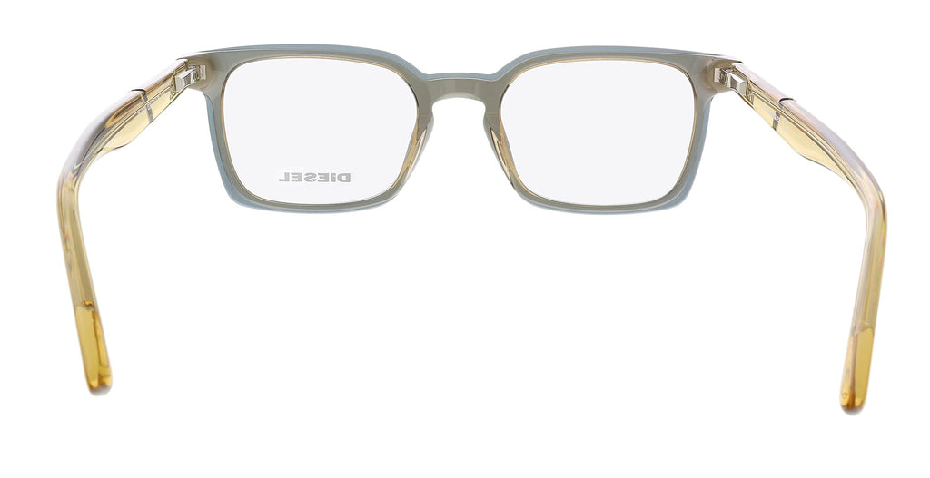 Diesel DL5278  Olive Grey Square Eyeglasses