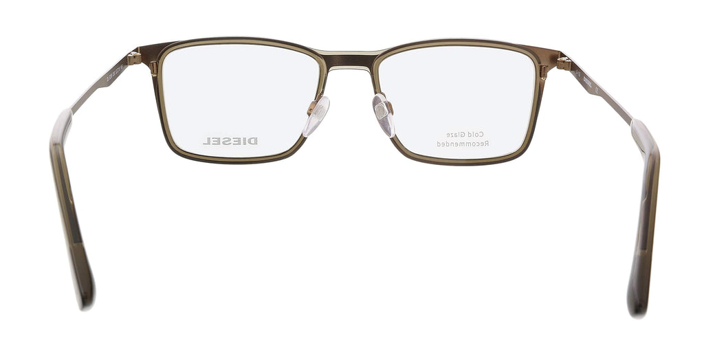 Diesel DL5299 Bronze Rectangular Eyeglasses