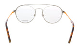 Diesel DL5323 Matte Palladium Semi-Rimless Round Eyeglasses