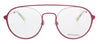 Diesel DL5323 Matte Pink Semi-Rimless Round Eyeglasses