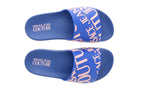 Versace Jeans Couture Blue Signature Fashion Slide-