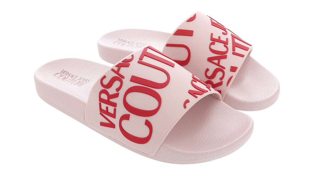 Versace Jeans Couture Pink Signature Fashion Slide - 5