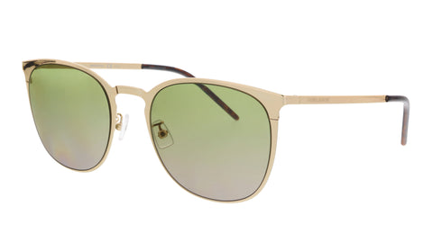 Saint Laurent SL 445/F SLIM-005 Gold Square Sunglasses