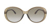 Gucci GG0793SK-002 Brown Oversized Round Sunglasses