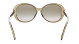 Gucci GG0793SK-002 Brown Oversized Round Sunglasses