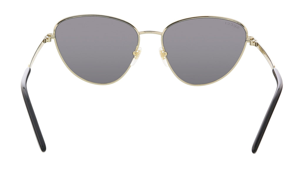 Gucci GG0803S-001 Gold Cateye Sunglasses