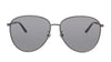 Gucci GG0945SA-001 Ruthenium Teardrop Aviator Sunglasses