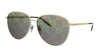 Gucci  Gold Teardrop Aviator Sunglasses