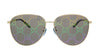 Gucci GG0945SA-004 Gold Teardrop Aviator Sunglasses