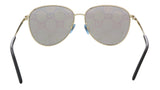 Gucci GG0945SA-004 Gold Teardrop Aviator Sunglasses