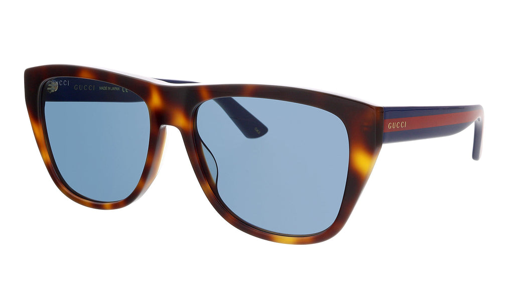 Gucci  Havana Square Sunglasses