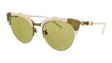 Gucci  White Cateye Sunglasses