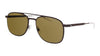 Montblanc  Brown Aviator Sunglasses
