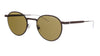 Montblanc  Brown Round Sunglasses